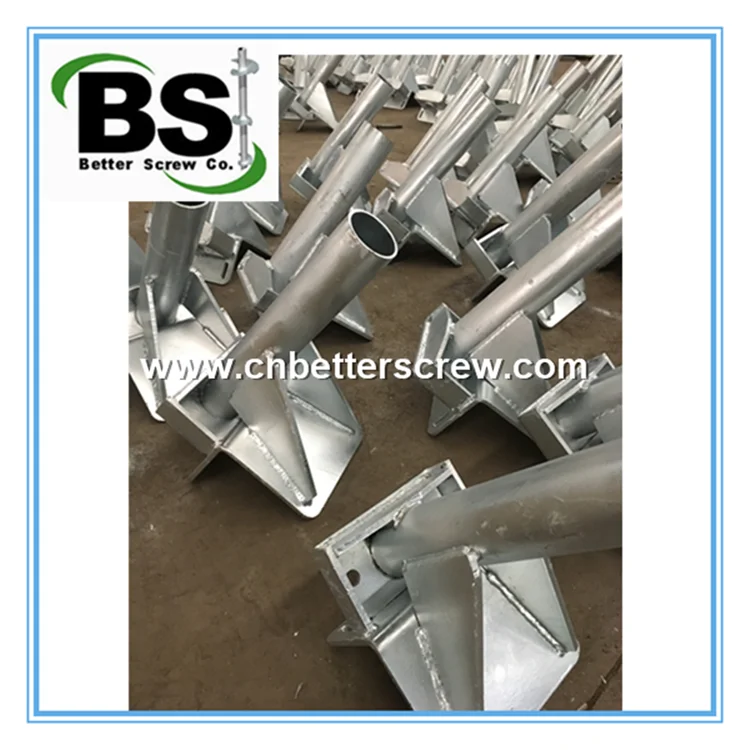 Round Tubular Helical Anchor for Basement Foundation