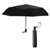 42" Arc Semi-Auto Open Foldable Compact Umbrella for business man and Travel