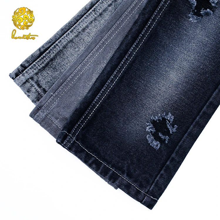 
Men jeans print spandex 100% cotton denim fabric 