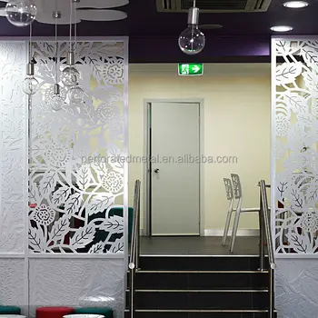 Laser Cut Metal Room Divider Laser Cut Metal Room Divider