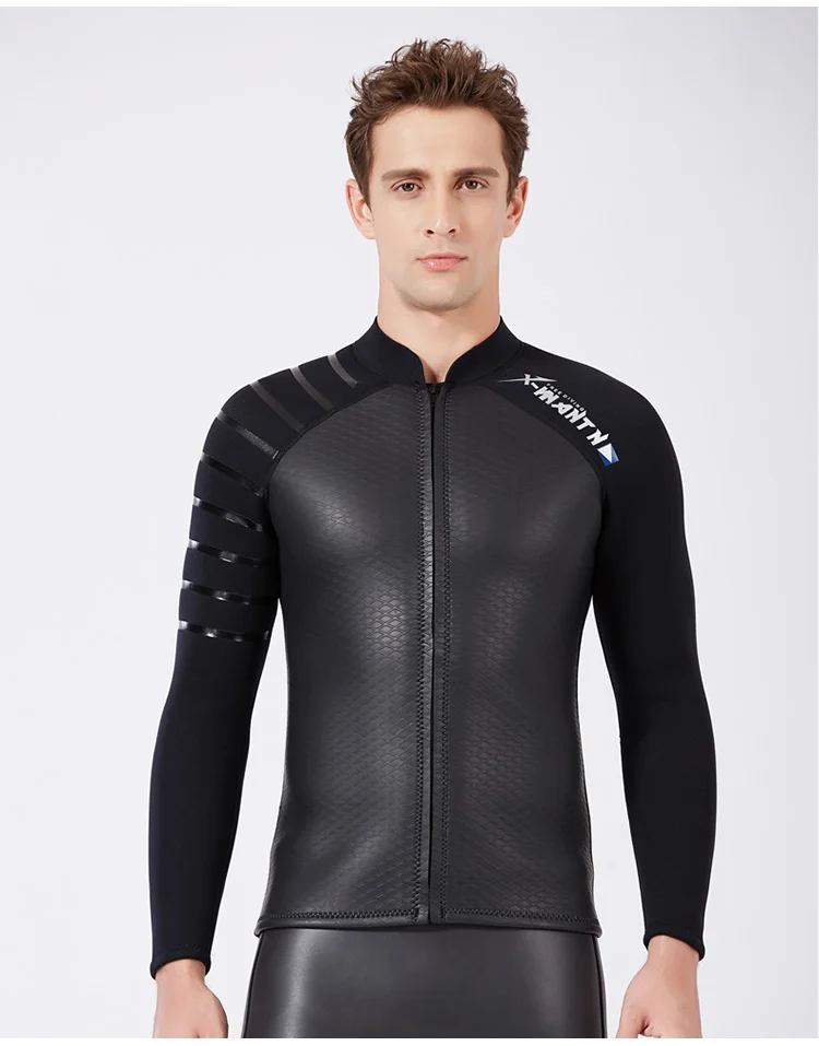 2019 Customized 3mm Full Sleeves Light Diving Wetsuit Neoprene Fabric Freediving Wetsuit