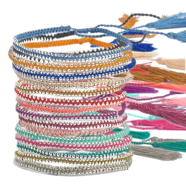 

Cheap seed beads woven handmade women boho bracelet, More than 100 kinds