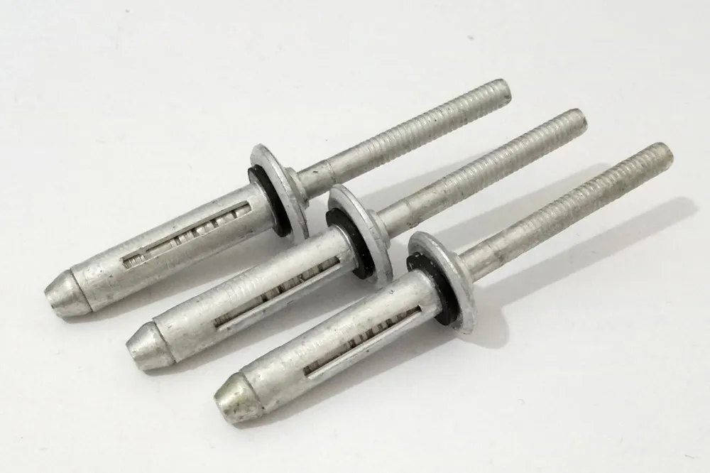 6.4mm Aluminum Waterproof Lantern Bulb Tite Blind Rivets With Washer