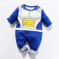 

Baby Clothes Newborn Vegeta Jumpsuit Dragon Ball Long Sleeve Cartoon Romper