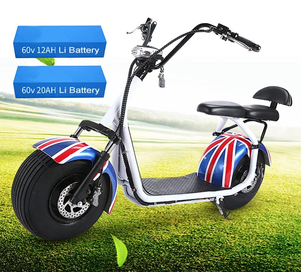 2018 New Design Citycoco Electric Motorcycle Popular In Europe 1000w