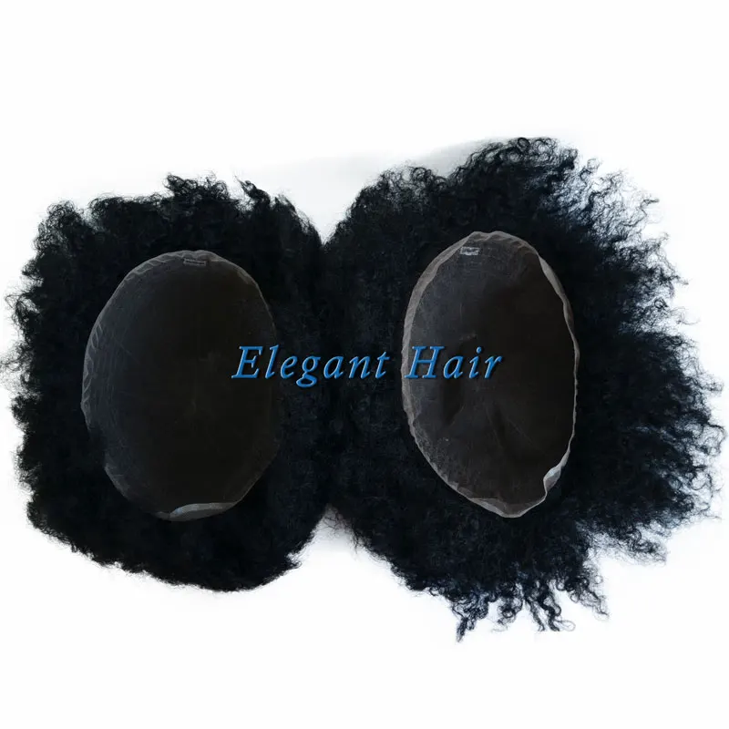 

6mm wave toupee full swiss lace human hair toupee