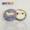 2019 promotional set packed tin button badges with backer card factory wholesale metal plastic custom printing pin badge