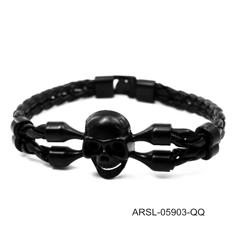 

Hot Skull Bangle Bracelets italian mens Bracelet mens bracelet jewelry, Silver;gold.black.white