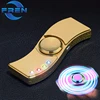 2 In 1 Electronic USB Charging Windproof Metal Hand Finger LED Spinner Lighter