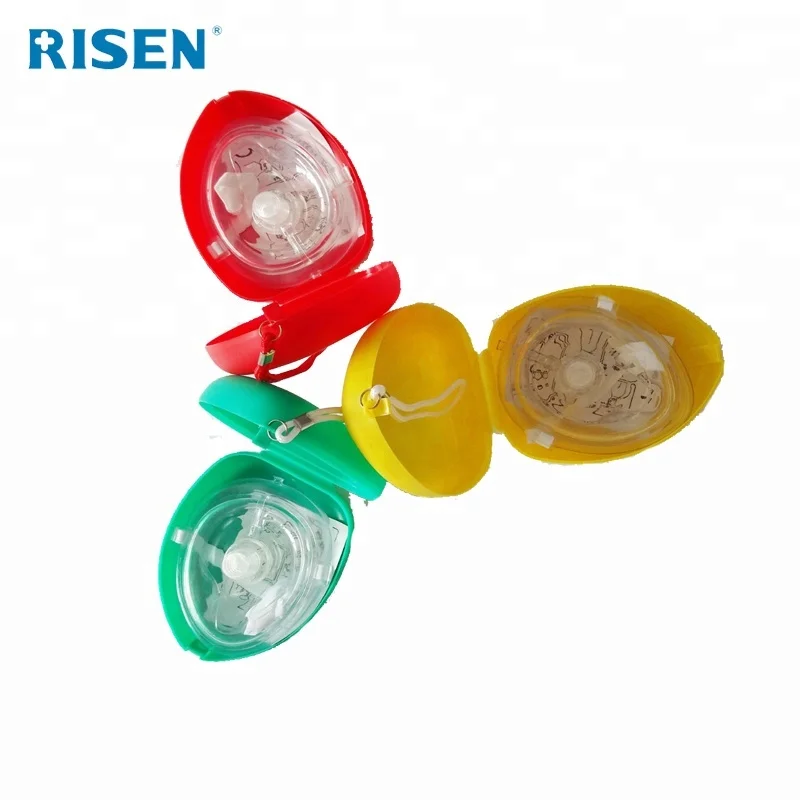 Reusable Cpr Mask Resuscitator Rescue Mouth To Mouth With Oneway Valve