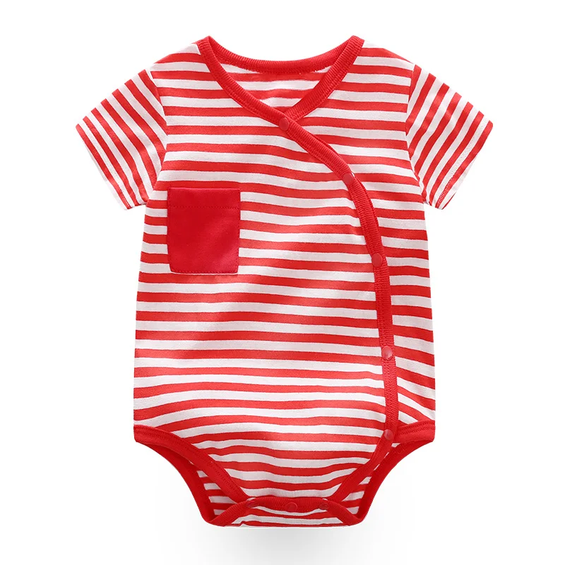 

hotsale brown stripe baby jumpsuit baby romper set cotton clothes 2019 baby clothes newborn, Picture