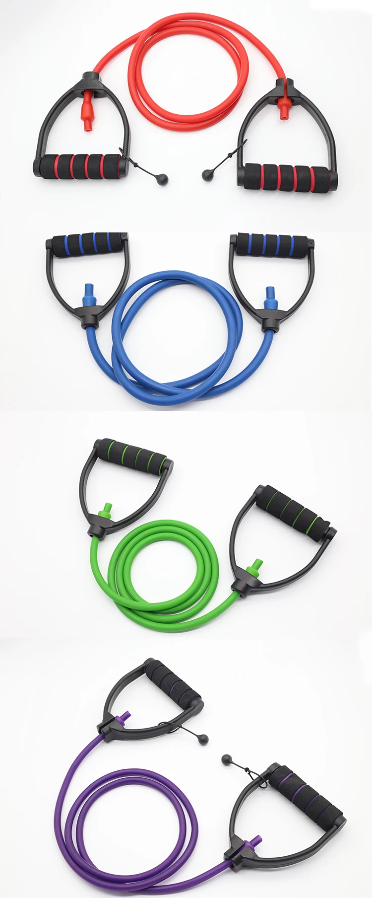 Best Body Stretching Yoga Resistance Band With D Handles Buy Resistance Band With D Handles