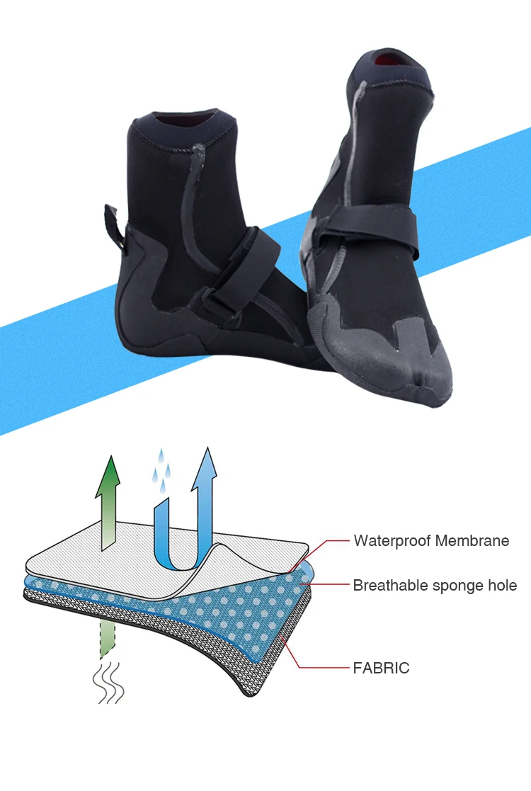 factory provide neoprene diving shoes felt sole diving boots