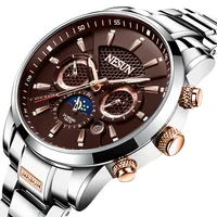 

Designer Popular Brands Stainless Steel Band Mechanical Mens Wrist Watch wrist watch brands