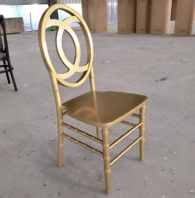 Solid Beech Wood Golden Phoenix Chair For Wedding Reception View