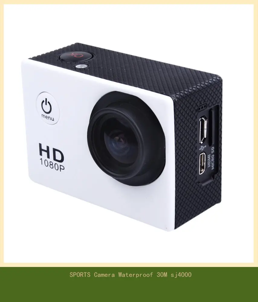 2015 Hot Sale SJ4000 1080P Extreme Sport DV Full HD Helmet Action Camera Diving 30M Waterproof Camera