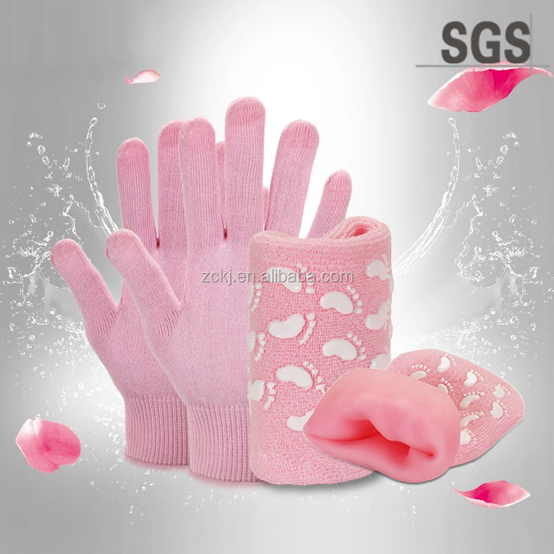 
Healthy Moisturizing Skin Spa GEL Socks Cold GEL Gloves 