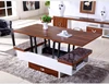 Modern lift top coffee table, high gloss sofa table, modern appearance and wood type coffee table