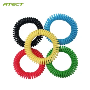 Image of Mosquito Repellent Bracelet 100% Natural Deet-Free Non-Toxic Waterproof Travel Insect Repellent Bands Protection for Kid Adult