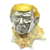 new designs stainless steel ring with US president Donald Trump head shape for sale online