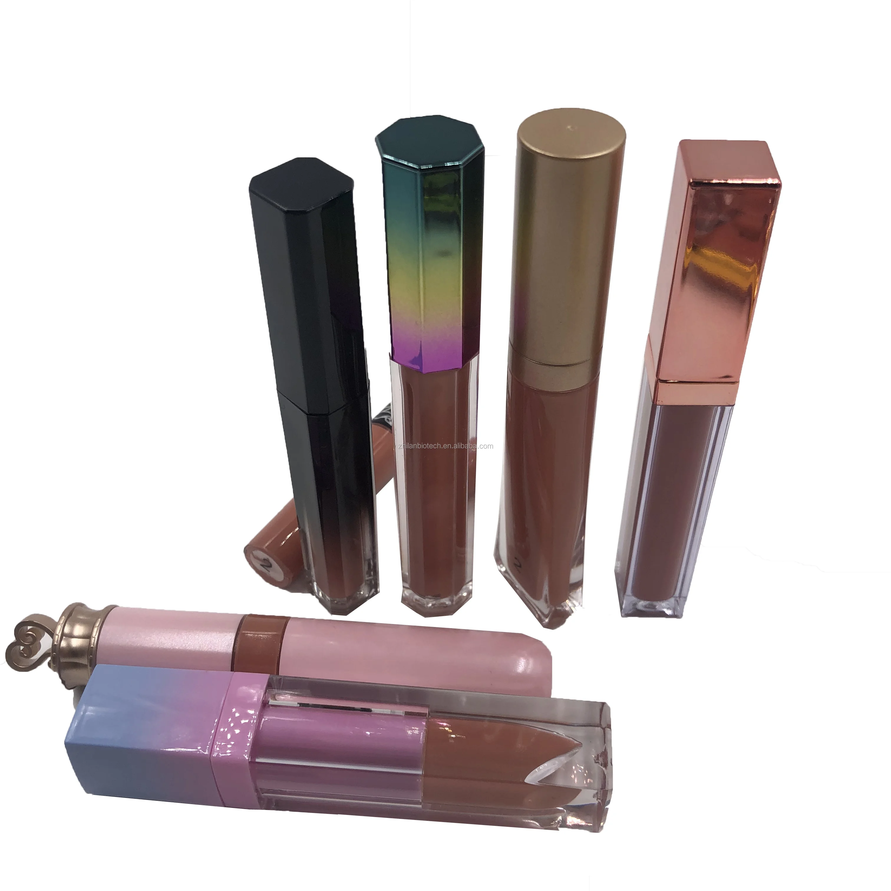 

Vegan makeup 2019 products Matte lip gloss no label high quality liquid lipstick