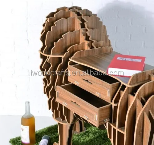 Mdf dekor regal, holz löwe wohnzimmer wohnkultur kunst möbel ...