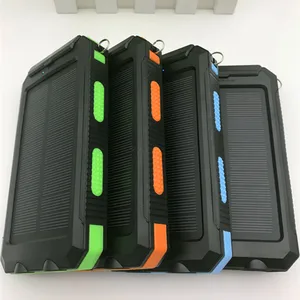 Polymer Solar Power Bank Dual Lamps
