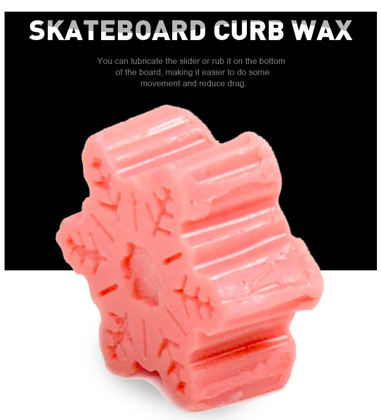 Wholesale Custom High Melting Point Skateboard Accessories Curb Wax For