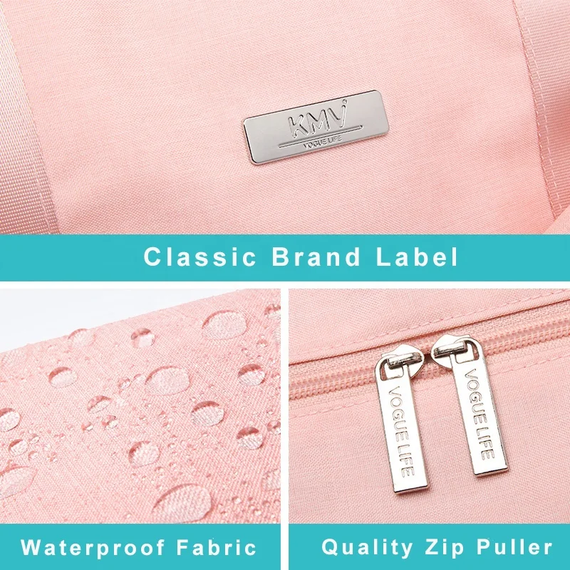 
Wholesale Duffle Gym Bag with Shoe Compartment Weekend Travel Bag Sport Bag Gym Custom Logo 