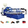 PVC air blowing plastics chappal shoe making machine