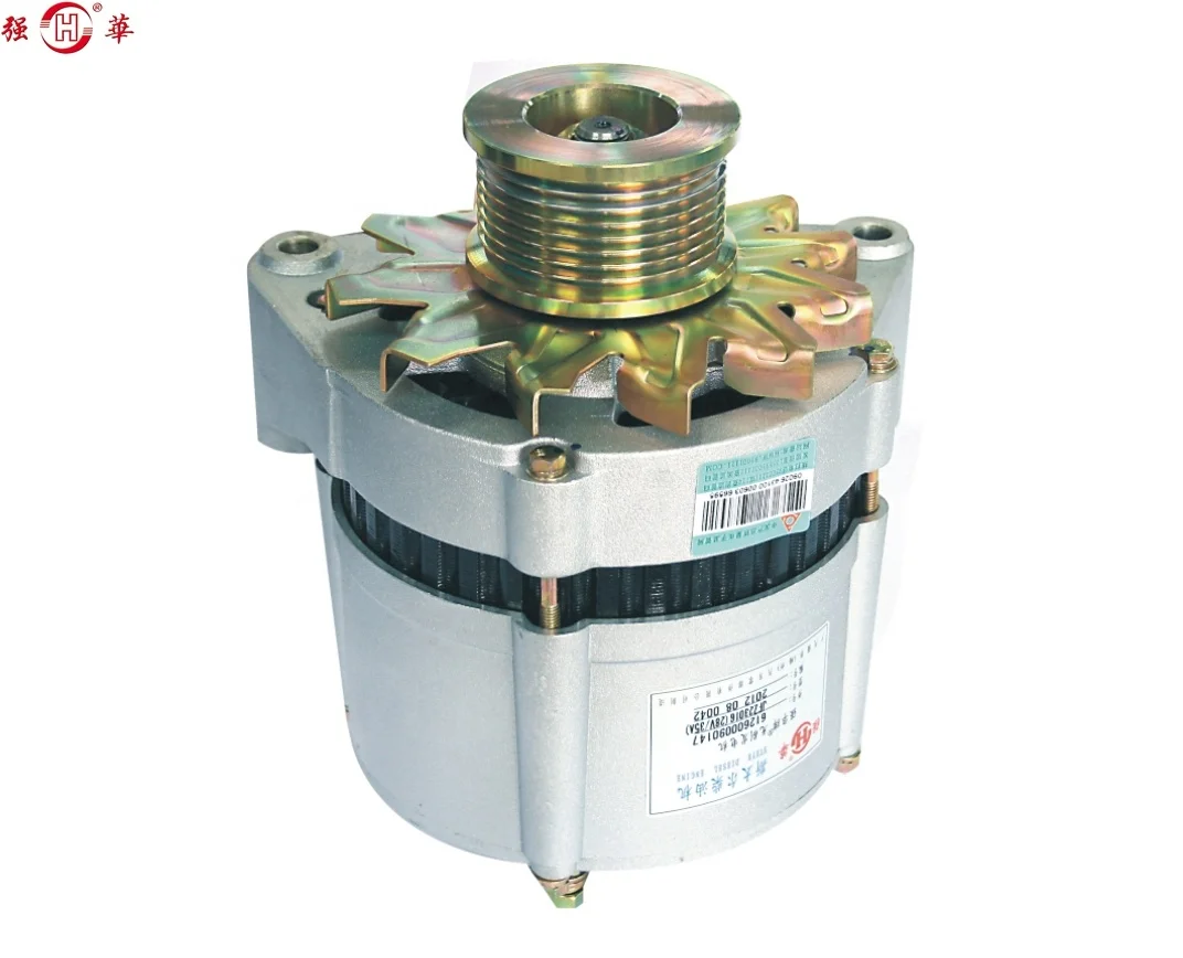 
auto Alternator assy 612600090147 VG1560090012 MDAC3231 for Weichai diesel Engine WD615 