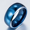 8MM light strip arc Tungsten Ring for men Simple fashion men's rings Wedding Bands or Rings