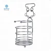 Black Scrolled Tabletop Cutlery Caddy Silverware Utensil Wire Basket Holder HN-CH009
