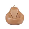 Home And Outdoor FurnitureSoft And Textured Leather Triangle Funny Bean Bag Sofa