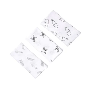 High quality 100%cotton breathable security baby soft textile baby muslin blanket