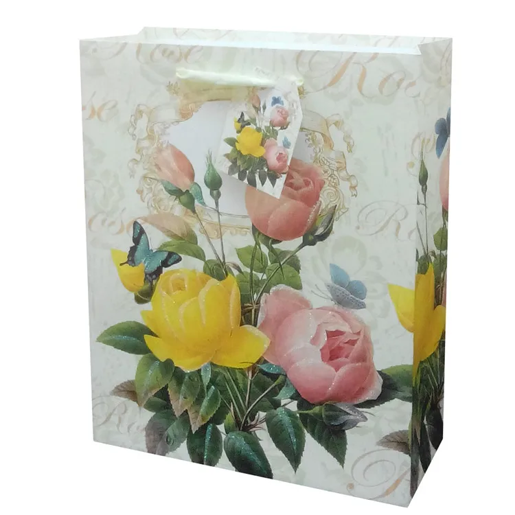 Manufacturer Wholesale High Quality Luxury Recycled Paper Gift Bags For Shopping Clothing
