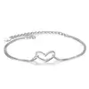 Heart Shaped Bangle Bracelet Accessories Women Jewelry Palu Valentine Bracelet 2019