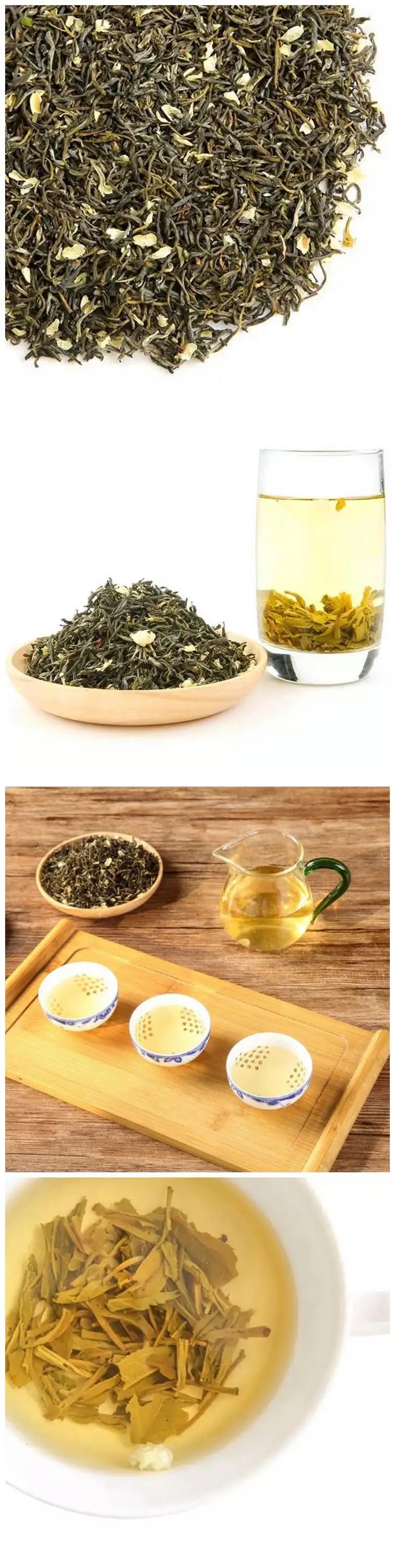 High Fragrance Jasmine Green Tea For Bubble Tea Chinese Jasmine Scented