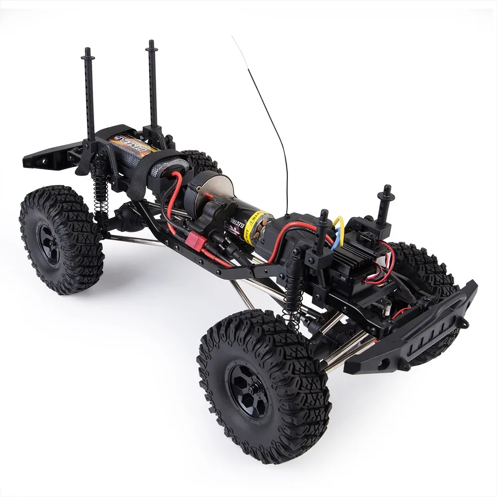 Free Shipping Rc Car Waterproof 1/10 Scale 2.4g 4wd Off Road Truck Rgt