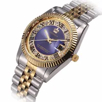 

2016 Luxury Brand Men Quartz Goldlis Wrist Watch Japan Movt Watch 3ATM Water Resistant