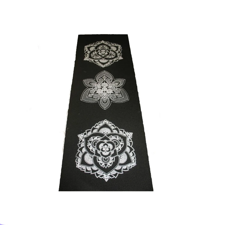 

Dual Color foldable yoga mats natural rubber eco with 1-color full tapis de yoga printed yoga mat, As per customer requirements