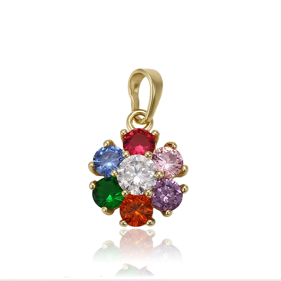 

31037 xuping wholesale cute cz fashion in 14k gold plated jewelry pendant