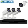 LOOSAFE H.265X 4CH POE 5MP NVR 4pcs PoE IP Camera P2P HDMI 1080P CCTV System Surveillance IR Night vision out/indoor PC&Phone