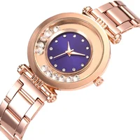 

2019 New Famous Brand Casual Full Steel Quartz Watch Women Luxury Rhinestone Women's Watches Relogio Feminino