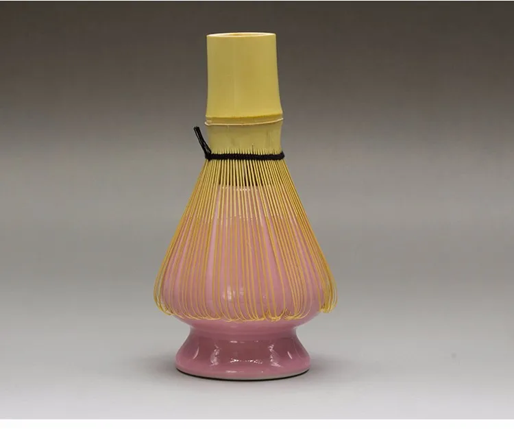 New Arrival Pink Matcha Whisk Chasen Stand Holder Buy Whisk Stand