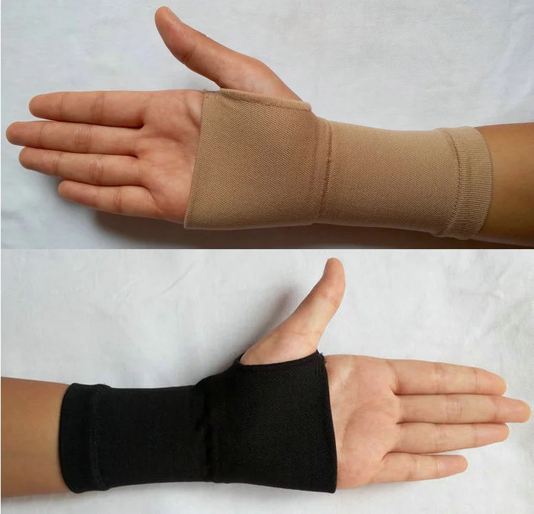 compression arm sleeves with thumb holes