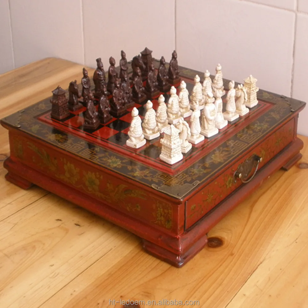 

wooden Archaize international chess