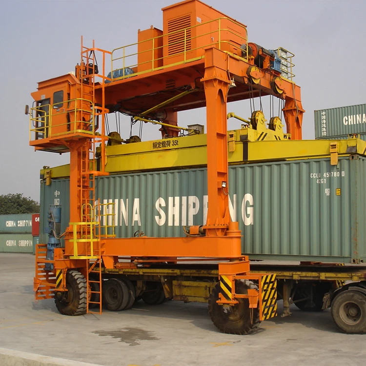 RTG 35 Ton Mobile Container Gantry Crane