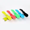 2019 Mini Micro USB Fan Mobile Phone USB Gadget Air Cooling Fans For iPhone 5 6 7 for Android Phone with OTG