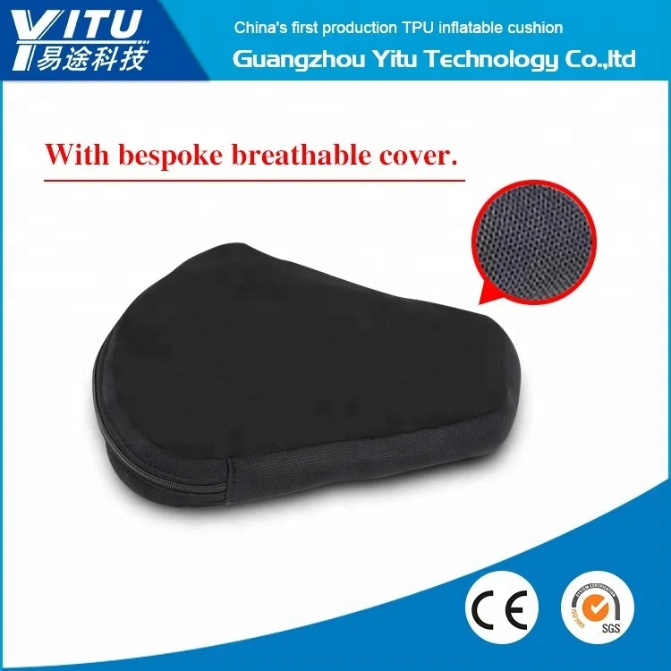 
New type motorcycle comfortable gel cooling seat inflatable air bladder cushion 